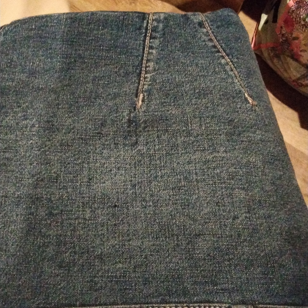 Free People NWOTs We The Free Oasis Denim Slouchy Crop Utility Jeans - Picture 5 of 6